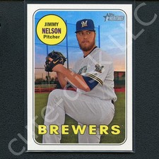 2018 Topps Heritage #242 Jimmy Nelson