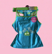 Y2K 2 piece cami thong Pyjama set