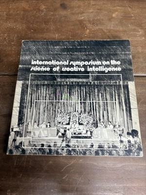 RARE International Symposium On The Science Of Creative Intelligence VTG PB Book