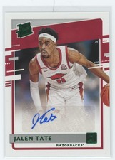 2021 Panini Chronicles #RR-JTA Jalen Tate Donruss Rated Rookie Autographs Green