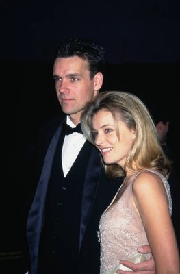 Canadian actor David James Elliott wearing a tuxedo a bow tie his- 1997 Photo