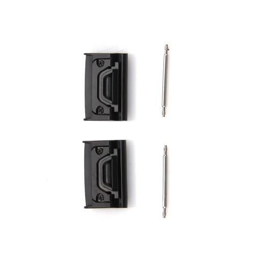 1Pair 22mm Steel Smart Watch Adapter Connecter For Garmin Fenix 5/Quatix 5 b