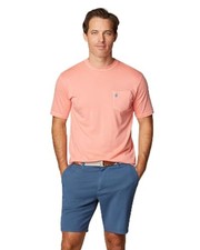 johnnie-O Dale 2.0 Pocket T-Shirt Fiesta/XL, X-Large Mens Tops