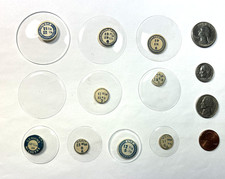 10 GLASS POCKET WATCH CRYSTALS LOT G