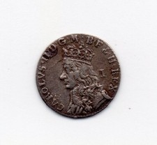 Charles II Penny, undated issue