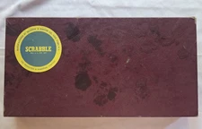 Vtg 1953 Scrabble Board Game, Selchow & Righter, Fair Condition, 93 Tiles