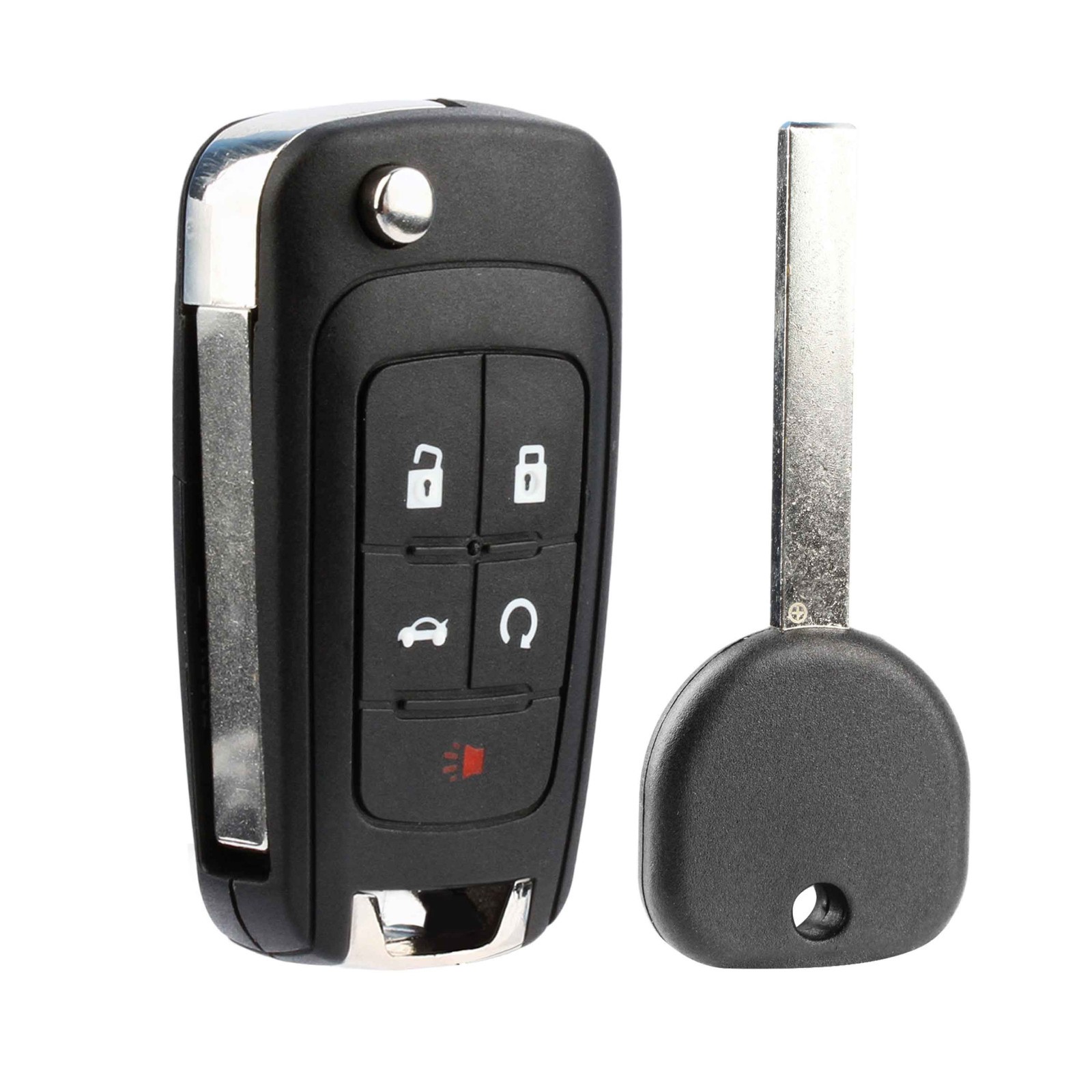 For 2010-2016 B119-PT Key + Remote Flip Key Fob for Chevy GMC OHT01060512