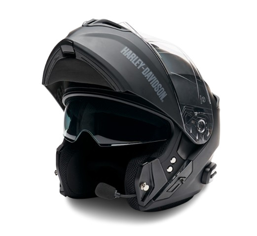 Harley-Davidson Outrush R Modular Bluetooth Helmet - Matte Black 98100-22VX