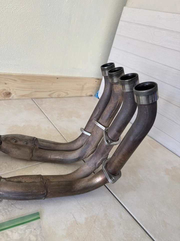 Tubos de cabezal de escape Honda CBR600rr 2003-2004 Foto 3 de 4