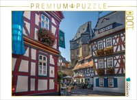 Calvendo Puzzle Idstein Market Square With Castle, Hesse | 1000 Pieces, Finished