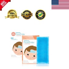 Nontoxic Frida Baby Cool Pads - Fever Reducer Gel for Child's Comfort, 5 Count
