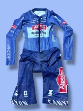 TT Time Trial Suit  Racesuit lightweight  Number  Pockets | Alpecin Deceuninck K