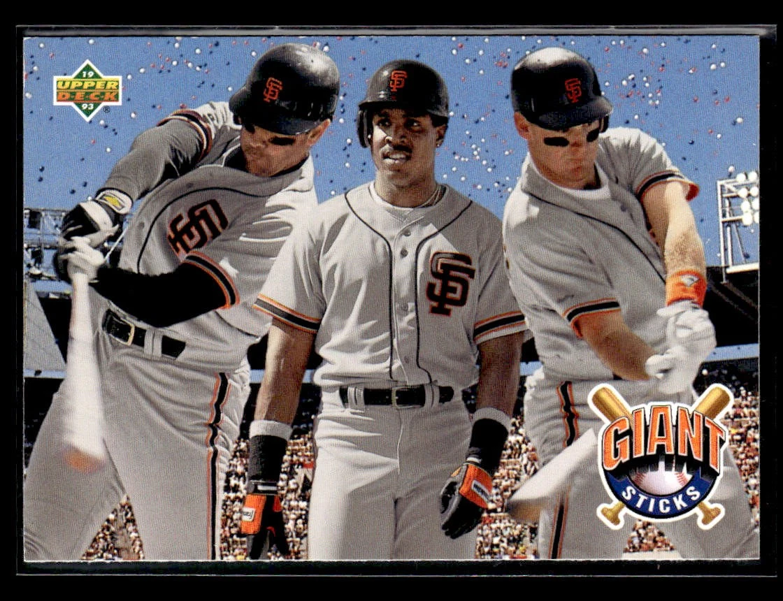 1993 Upper Deck Will Clark / Barry Bonds / Matt Williams TS #476