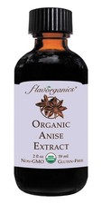 Flavorganics Organic Anise Extract, 2 Ounce Bottle 2 Fl Oz (Pack of 1),