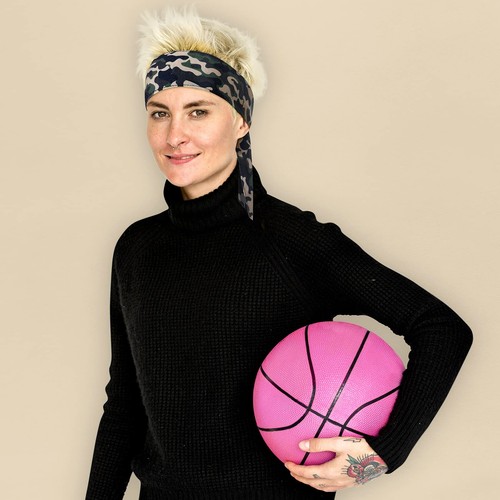 4 Pieces Tie Headbands for Men Women Sports Bandana Hair Band Camo Headbands ... - Picture 7 of 8