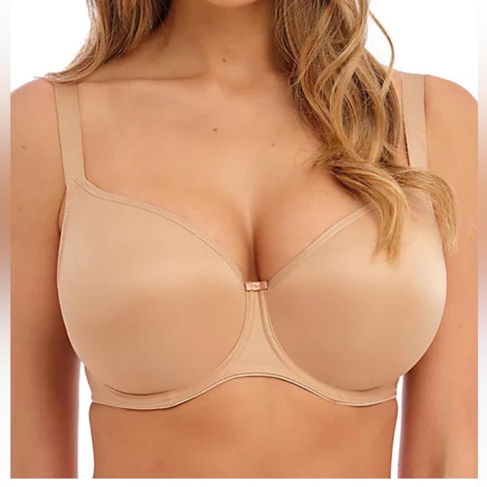 FANTASIE Seamless Balcony underwire molded cups smoothing Bra style FL4520 NWT