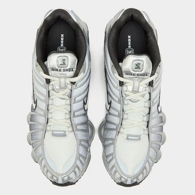 Size 10.5 - Nike Shox TL Metallic Silver for sale online | eBay