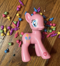 Pinkie Pie Figure with Assorted Color Plastic Decorative Attach-On Beads