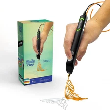 3Doodler Flow 3D Printing Pen for Teens, Adults & Creators! - Black - 