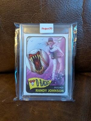 Randy Johnson Topps Project 70 by Alex Pardee Arizona Diamondbacks Baseball #214