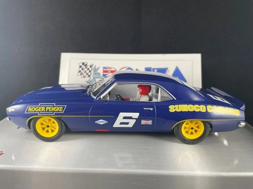 BRM196 BRM  CHEVROLET CAMARO Z28 PENSKE SUNOCO #6 1:24 SCALE SLOT CAR