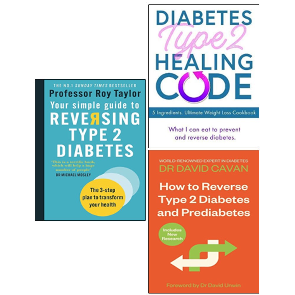 Diabetes Type 2 Healing,Your Simple Guide to Reversing,How To Reverse 3 Books