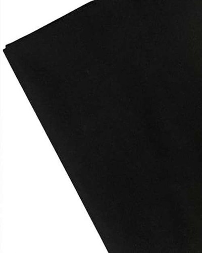 Plain Black Fabric - 45 inch / 112 cm Wide  Assorted colors , sizes 
