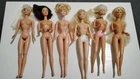 Lot Of 6 Vintage Barbie Dolls