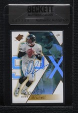 BAS 2000 SPx Mark Brunell #37 Seal of Authenticity Auto 3c7