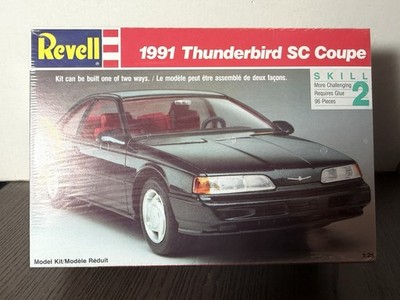 NEW Sealed Vintage Revell 1991 Thunderbird SC Coupe 1/25 Scale Model Kit 7430