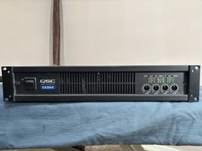QSC CX204V 4-Channel Power Amplifier Rack-Mountable 70V Euroblock Data Port