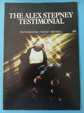 1977 Man Utd v Benfica - Alex Stepney Testimonial Match
