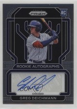 2022 Panini Prizm Rookie Auto Greg Deichmann #RA-GD Auto 0x1