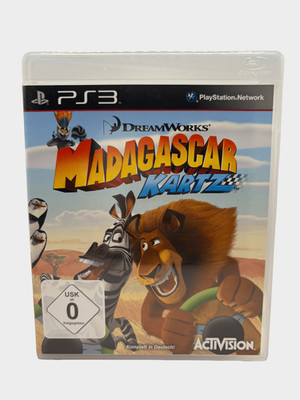 Madagascar Kartz (Sony PlayStation 3) PS3 guter Zustand mit Anleitung