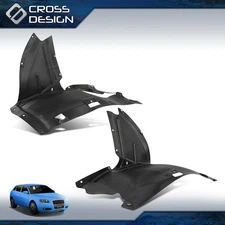 Fender Liners Fits 2006-2011 Audi A3 Front Driver & Passenger Side Front Section