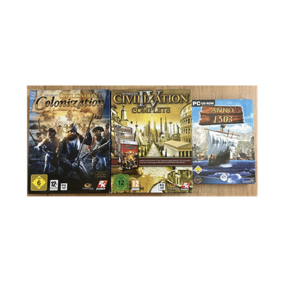 Sid Meier s Civilization IV Complete Edition+Colonization Anno1503 PC-Strategie