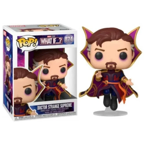 Funko Pop Marvel What If...? Doctor Strange Supreme #874 – Vinyl Figure MCU 