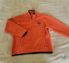 Gap Kids Orange Fleece Pullover. Size Youth L 10. In Very Good Used Condition
