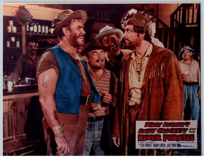 Publicity Photo Fess Parker Davy Crocket & The River Pirates Disney   8 x 10