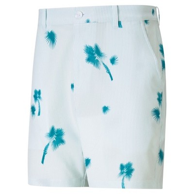 Puma Mens Palmetto Seersucker Short - 59956301 - New - Ocean Depths - 30