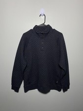 Eddie Bauer Men s L Quilted Button Collar Pul...