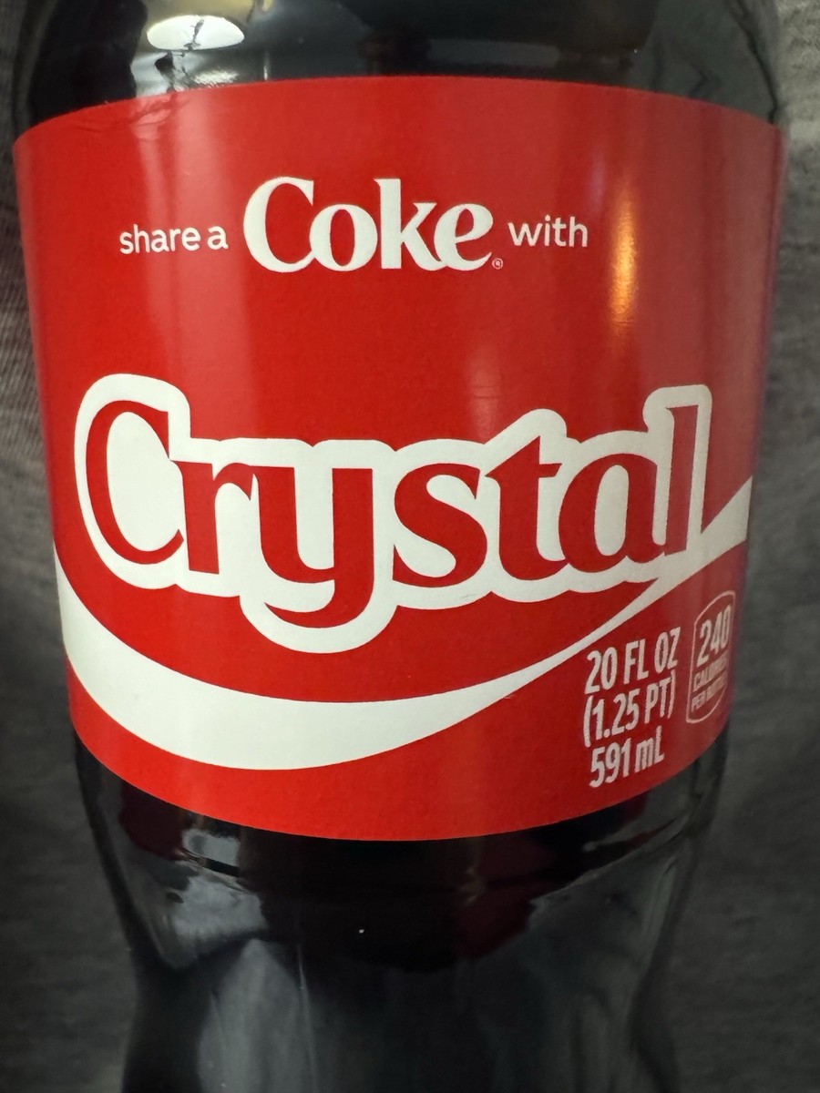 Share a Coke with Crystal 2025 Personalized Gift Coca~Cola