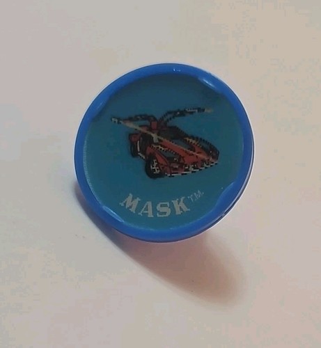 Vintage 1985 M.A.S.K. Thunderhawk Cereal Premium Flicker Ring Kenner Lenticular - Picture 4 of 10
