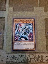 YUGIOH BLUE-EYES WHITE DRAGON LED3-EN006 COMMON 1ST ED NM