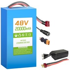 48V20AH Lithium Battery for 200W-1000W DIY motors
