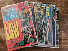 Judge Dredd Comics 1,3,4,5,6,7,8,11,12,13,14,...