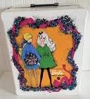 Vintage 1968 Mattel The World of Barbie White Doll Trunk Carrying Case Excellent