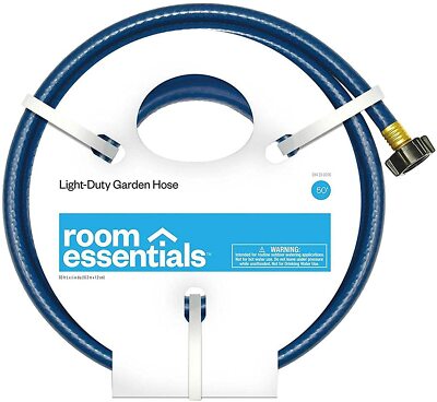 50' Garden Hose-For Light Duty use in routine outdoor watering applications-Blue