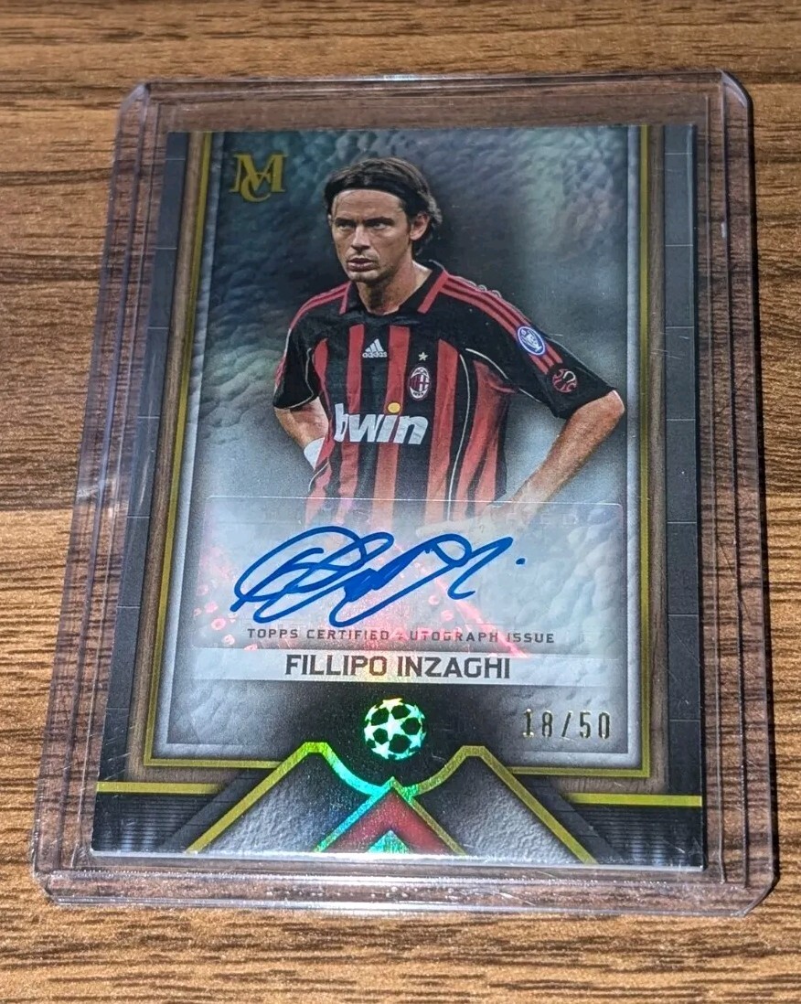 インザーギ 直筆サイン 99枚限定 99枚限定 ACミラン インザーギ 直筆