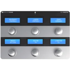 SINGULAR SOUND MIDI MAESTRO Floor Foot Controller Built in Screens / Mobile App